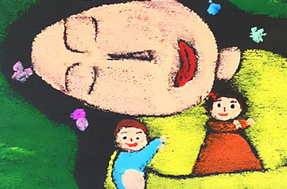 妈妈宝宝简笔画（画一个最简单妈妈）